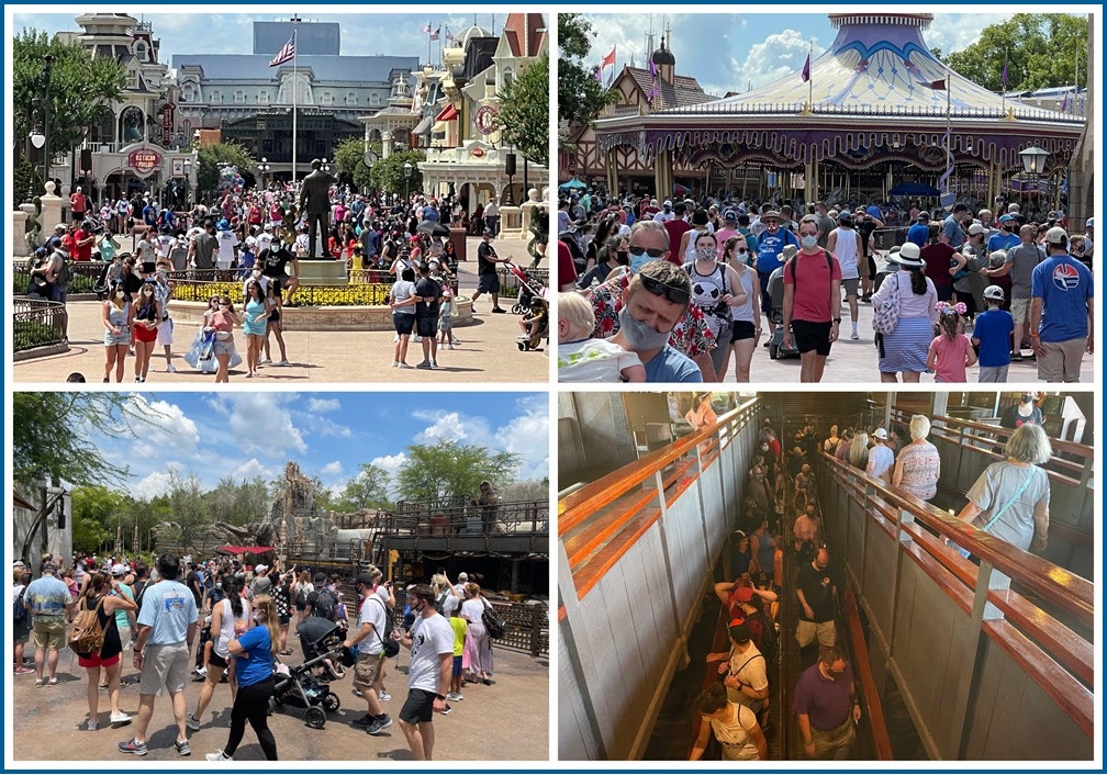 Disney World Parks Attendance Limitations