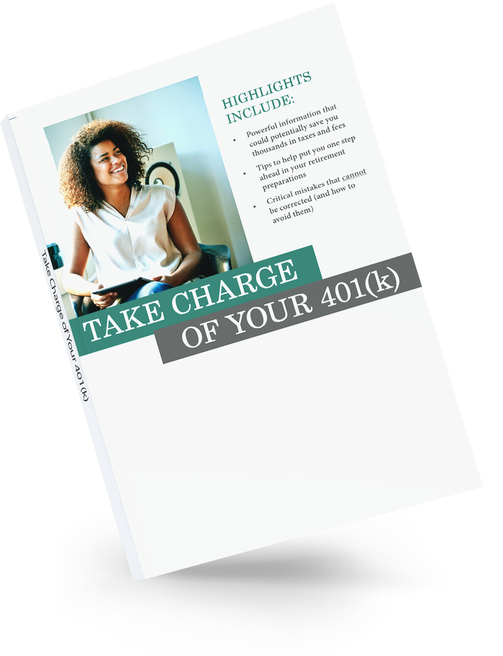 Taking Charge of your 401K ebook cover