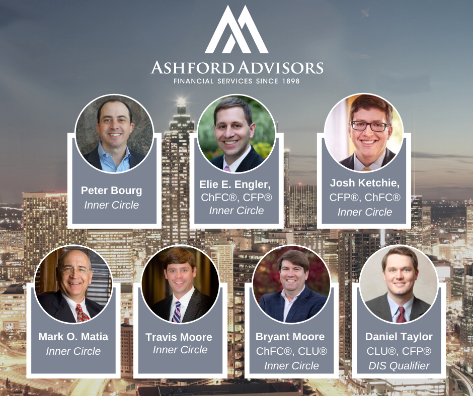 NEWS RELEASE: Ashford Advisors Celebrates 7 Qualifiers for Guardian Inner Circle Award