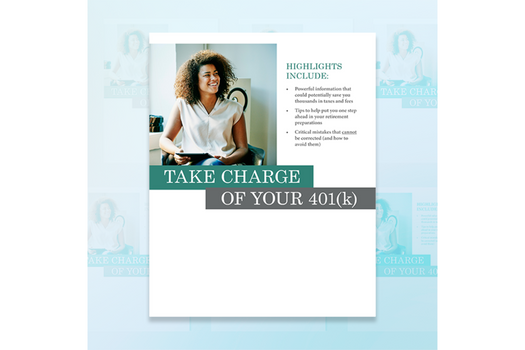 <span>Take Charge of your 401k</span>