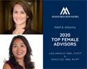 NEWS RELEASE: Lisa Arnold and Nancy Du Named NAIFA-Atlanta 2020 Top Female Advisors