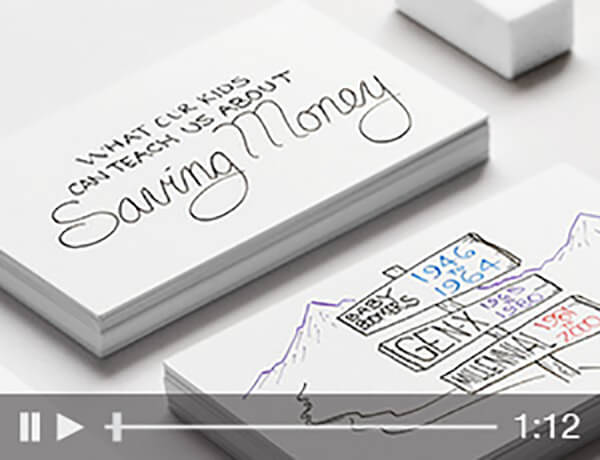 What Our Kids Can Teach us About Saving Money