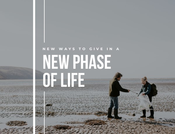 New Ways to Give in a New Phase of Life