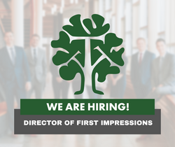 We're Hiring! Director of First Impressions.