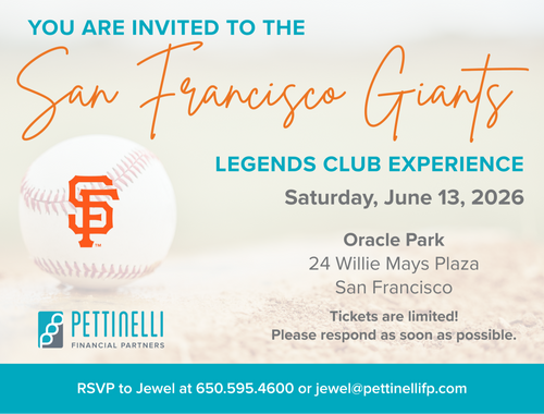 2026 sf Giants LEgends club experience