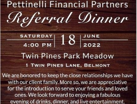 2022 Referral Dinner