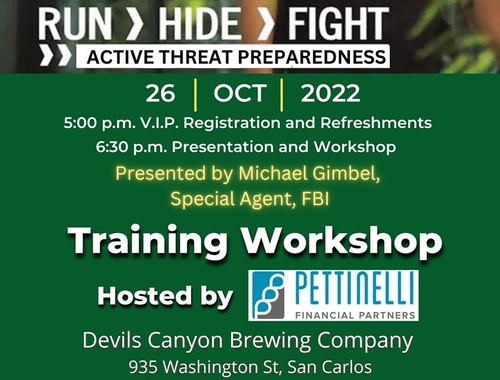 2022 Active Shooter Preparedness Training