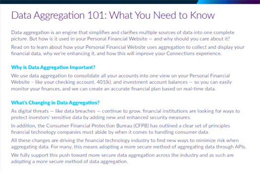 API's and Data Aggregation 101