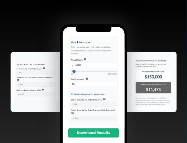 Social Security Tax Estimator