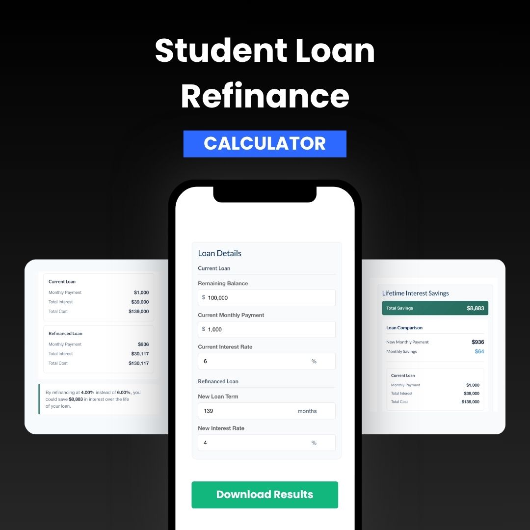 Student Loan Refinance Calculator