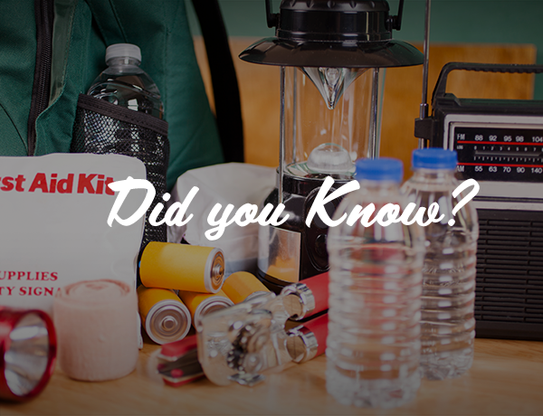 Did You Know This Fact About Emergency Preparedness?
